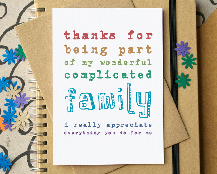 Alternative Mother's Day Cards for Blended Families