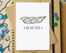 "A New Bam-Bean-O" Baby Congratulations Card