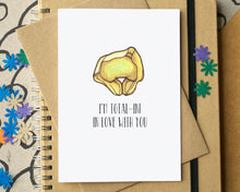 "I'm Total-ini In Love With You" Funny Tortellini Valentine's Card