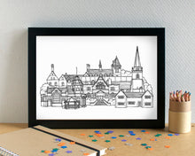 Tuebrook Liverpool Skyline Art Print - can be personalised