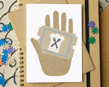 Cookery Workshop Card for Unwrappable Gifts