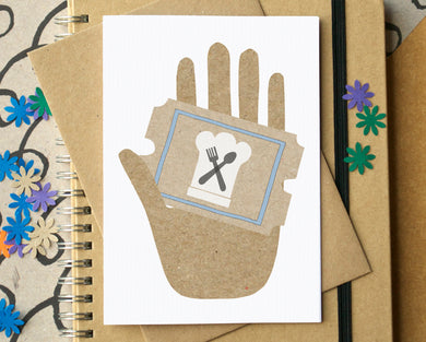 Cookery Workshop Card for Unwrappable Gifts