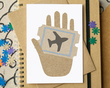 Flight or Holiday Card for Unwrappable Gifts