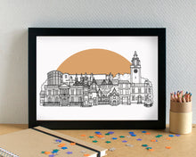 Wavertree Liverpool Skyline Landmarks Art Print - can be personalised