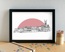 Bold Street Liverpool Skyline Landmarks Art Print - can be personalised