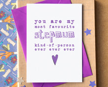 Favourite Stepmum Kind-of-Person Mother's Day Card