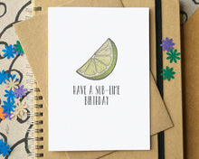 "Have A Sub-lime Birthday" Funny Card