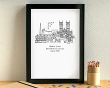 Mother's Day Personalised Skyline Print