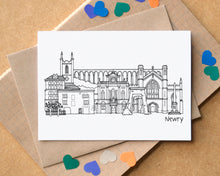 Newry Skyline Landmarks Greetings Card
