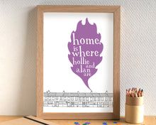 Home Is Where... Personalised Print