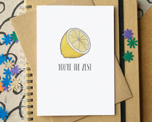 "You're The Zest" Funny Valentine's Card