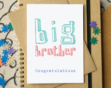 New Big Brother Card - can be personalised