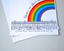 There's No Place Like Home Print - can be personalised