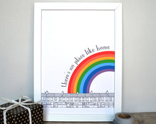 There's No Place Like Home Print - can be personalised