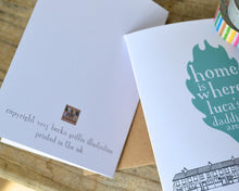 Personalised Adoption Card for Adoptive Parents - personalised