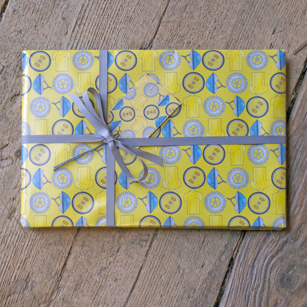 Cycling Bike Wrapping Paper