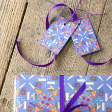 Purple Sewing Wrapping Paper