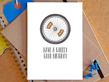 Funny "Have A Wheely Good Birthday" Bicycle Birthday Card