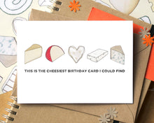 Funny Cheesy Birthday Card