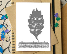 Home is Where My Mum Is Mother's Day Card
