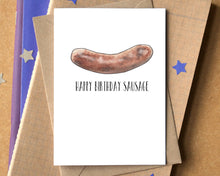 Happy Birthday Sausage Card
