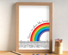 There's No Place Like Home Print - can be personalised