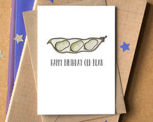 Funny "Happy Birthday Old Bean" Card