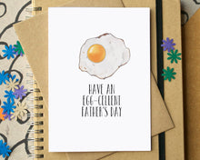 "Have An Egg-Cellent Father's Day" Funny Card